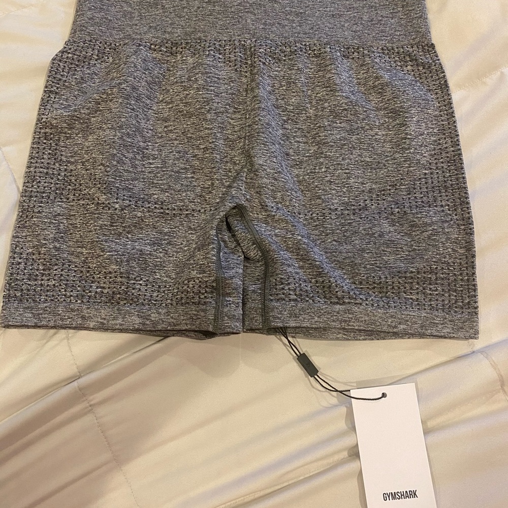 GYMSHARK vital seamless short - grey - medium
